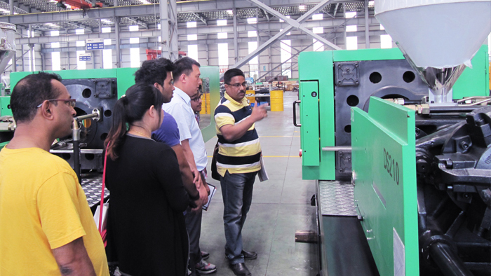 孟加拉國客戶參觀勝岳，達(dá)成合作