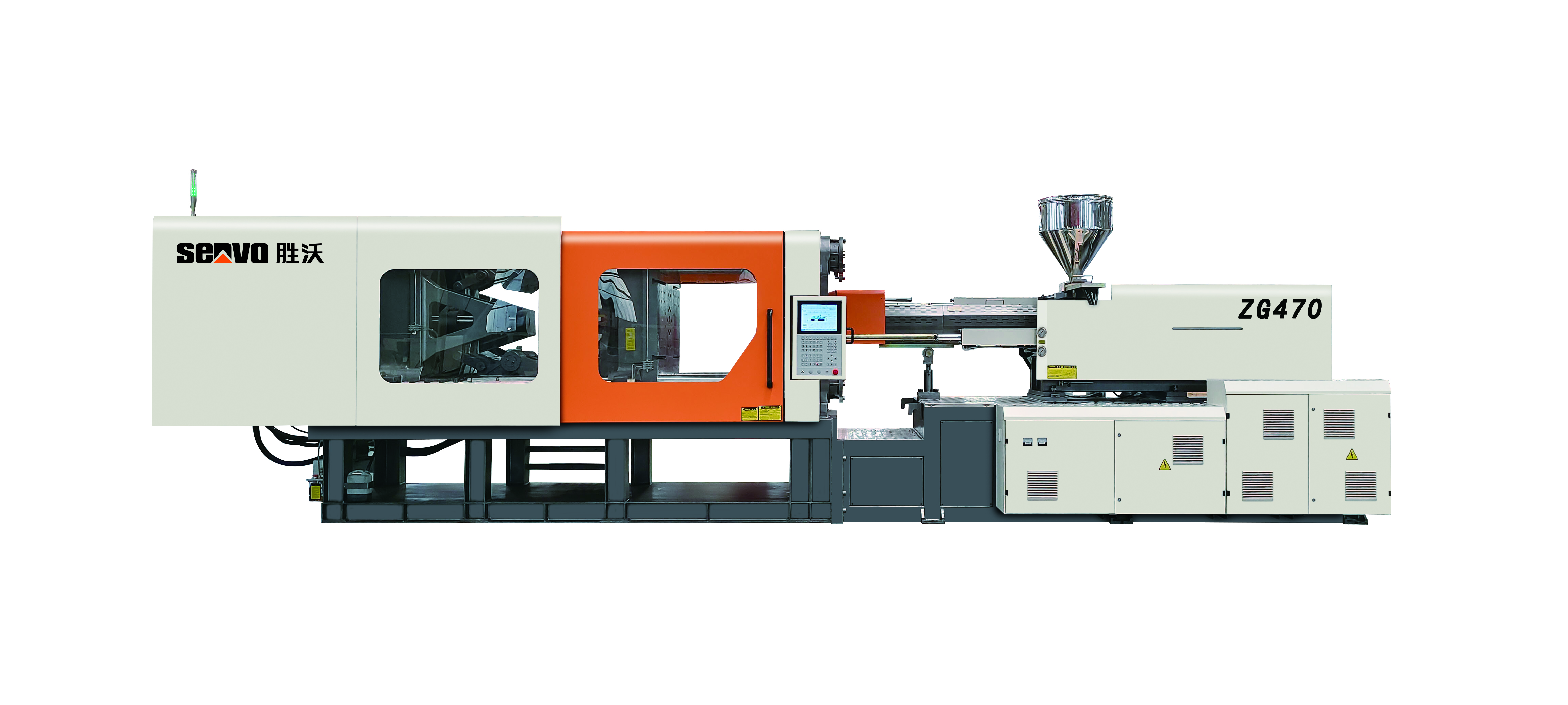 致勝果筐回料專用注塑機